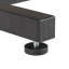 Adjustable Height Steel Computer Desk with Built-In Electrical Outlet-2087264406