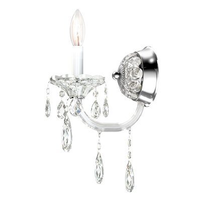Sterling 1 - Light Candle Wall Light
