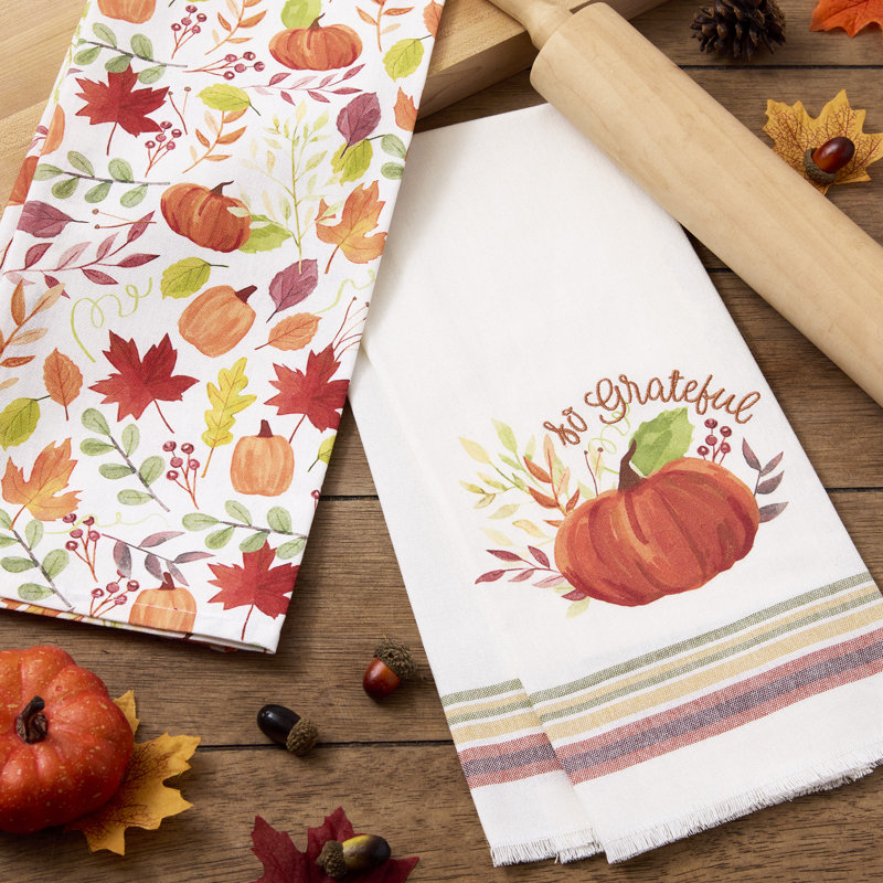 Grateful Harvest Dishtowel Set/2