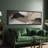 Abstract Shape " Abstract Earth Tones Antique Retro Colorful Bedroom Extra Large Wall Decor "-96074524-111565988