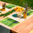 Polyester Abstract Rectangle Placemat