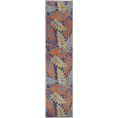 Isalia Floral Indoor/Outdoor Area Rug