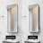 Silver Metal Framed Wall Mount Or Recessed Bathroom Medicine Cabinet With Mirror-1586928469-1586928466