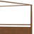 Huffaker King Size Canopy Bed Frame