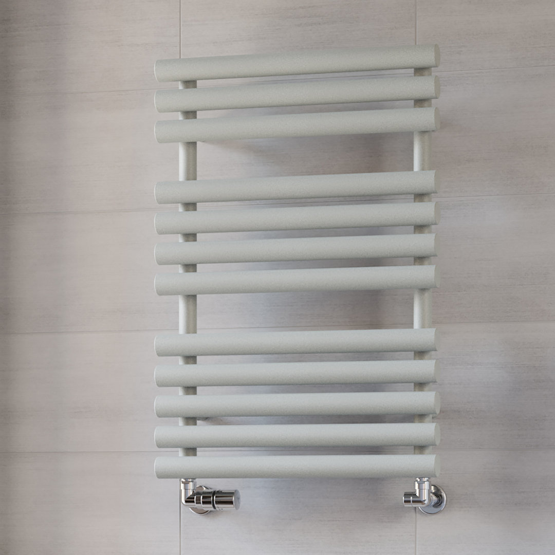Terma - Heated Towel Rail - 755 x 520mm - Salt n Pepper - Image 4