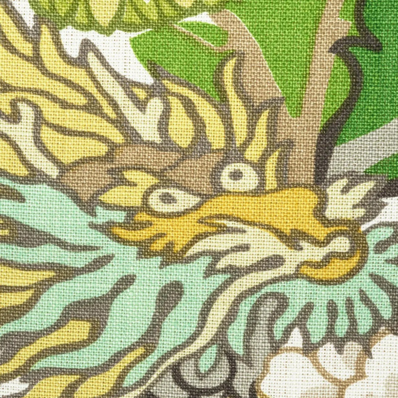 Tissu du dragon de Tchang Maï, Agrume