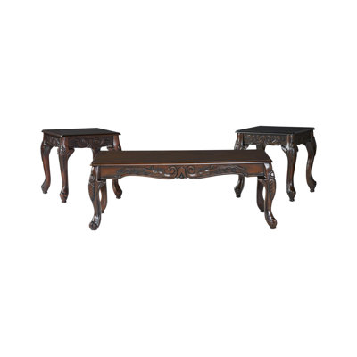 Apache 3 Piece Coffee Table Set by World Menagerie