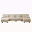 Canapé modulaire à combinaison libre, canapé en forme de U pour le salon, canapé confortable à 4 places avec 2 repose-pieds, chenille-916944673-916944672-916944677