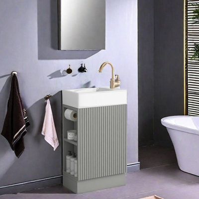 18.6'' Single Bathroom Vanity Base Only