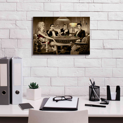 Four Of A Kind by Chris Consani - Wrapped Canvas Print