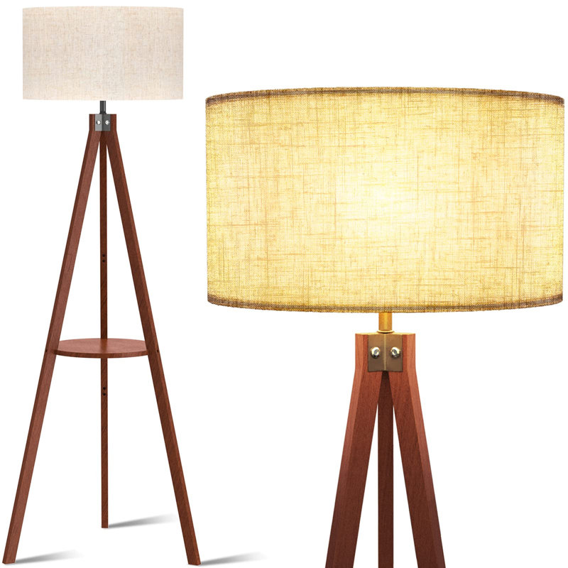 Benhard 60'' Tripod Floor Lamp, ‎Lacquered