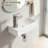 14" Bathroom Vessel Sink With Faucet, Drain Assembly