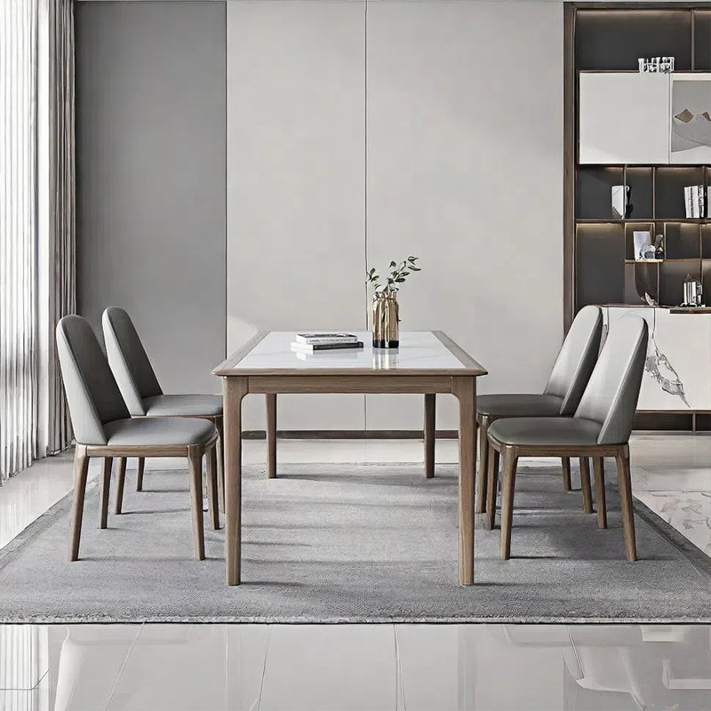 Combinaison de table et de chaise Rock Rock, H 29,52 po x L 70,86 po x l 35,43 po