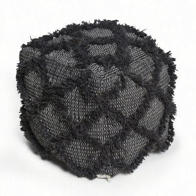 Pouf en laine et coton Jumanji