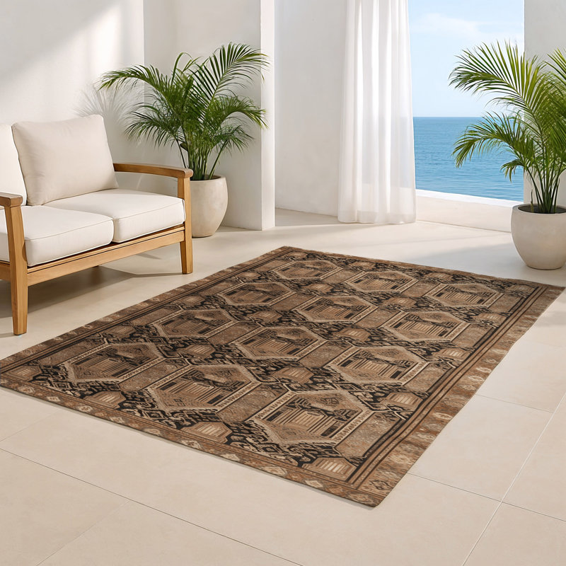 Tapis intérieur et extérieur ArtDeco, Rectangulaire 2 pi x 3 pi