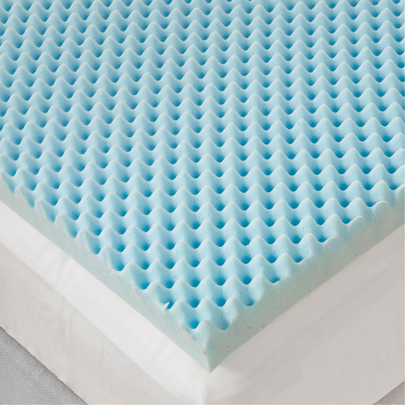 Surmatelas réversible toutes saisons hypoallergénique, 3", Très grand californien