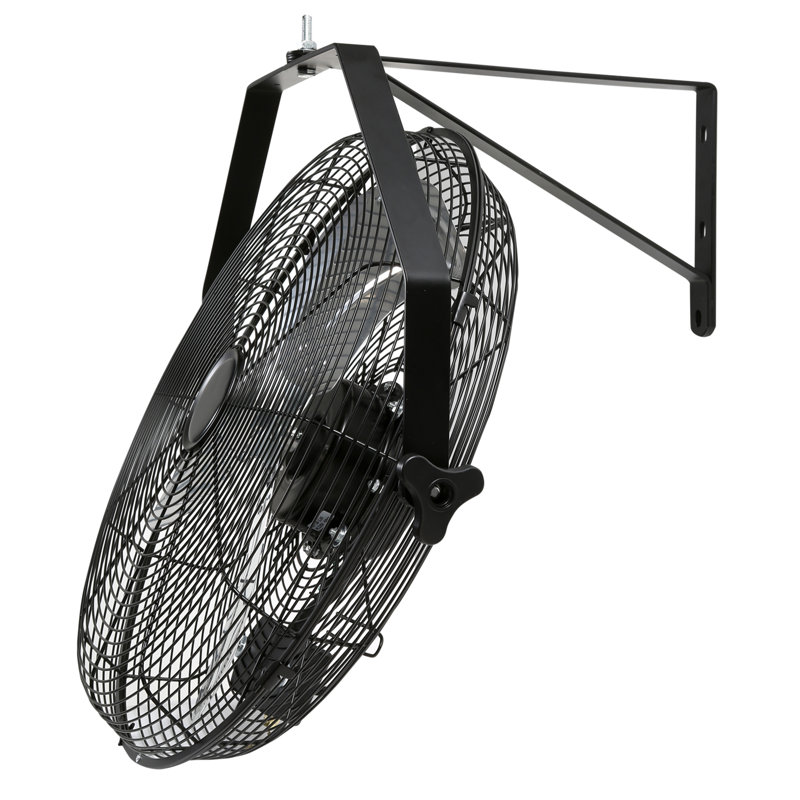 VEVOR Wall Mounted Fan Fan, 22.4" H x 22.4" W x 15.94" D