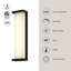 Applique murale en aluminium Bravo-88045189