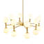 Azucena 16-Light Dimmable Sputnik Sphere Chandelier-2112902783