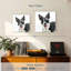 Border collie recouvert de neige Brampt-109373595