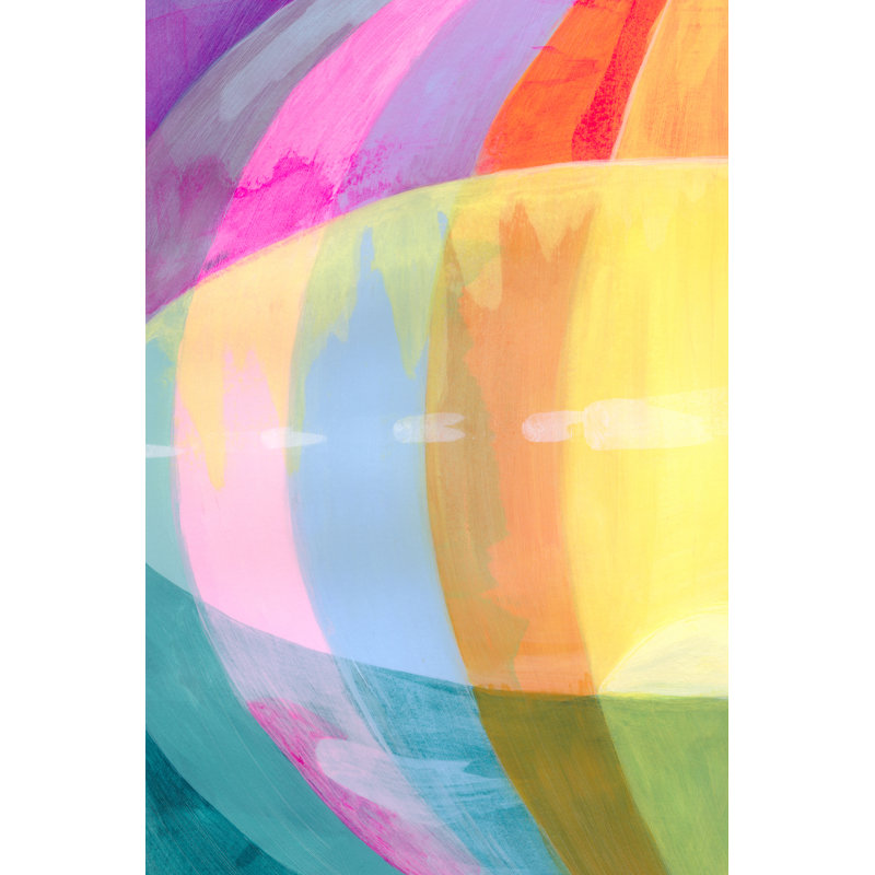 Neon Flare I by Grace Popp - Wrapped Canvas Print, 122 cm H x 81 cm W