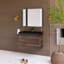 Ensemble de meuble-lavabo simple 29,52 po avec plateau en résine Mannus-1646835943