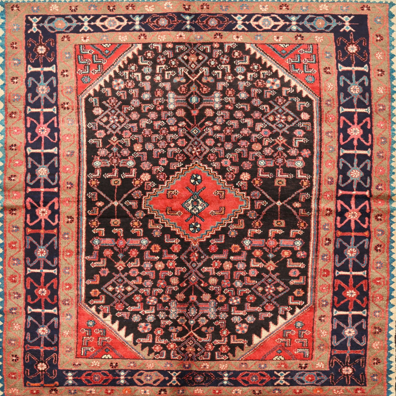 Oriental Indoor Rug, Square 6'