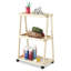 Carli 32.5'' H x 21.75'' W Utility Cart with Wheels