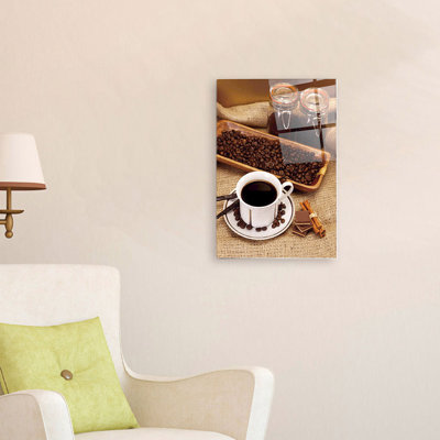 Art mural acrylique Ode to Coffee, 14 po x 20 po