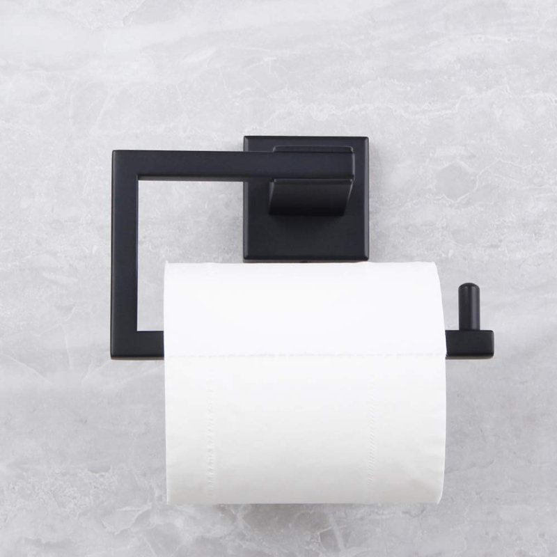 2 - Piece Bathroom Hardware Set, Matte Black