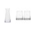 Aberjona - Carafe à eau et verres Old Fashioned doubles - Transparent-837545462