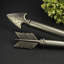 Tringle à rideaux simple ajustable avec fleuron-91316922-91316921