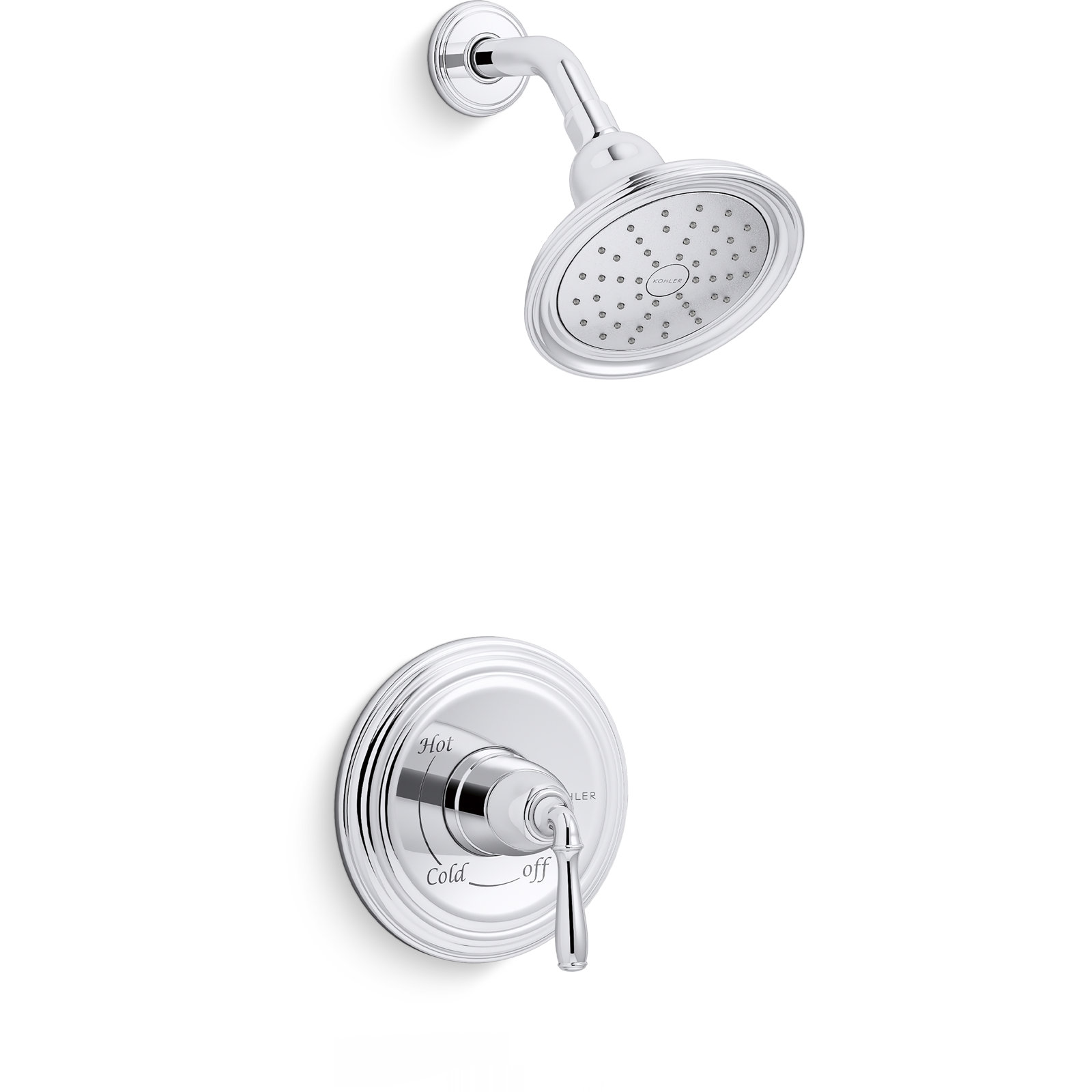 Devonshire Rite-Temp 1.75 Gpm Shower Fucet, Polished Chrome
