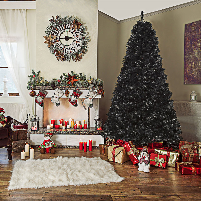 7ft Artificial Christmas Tree Unlit Douglas Fir with Realistic Branches and 1346 Tips