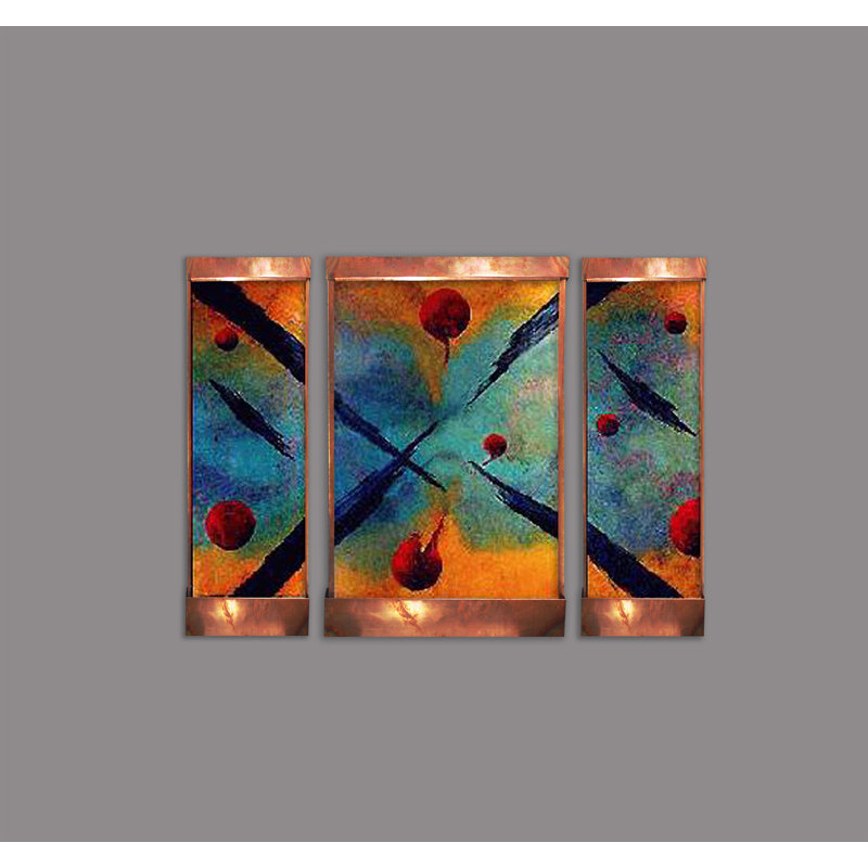 Sorcery Triptych Wall Fountain