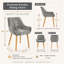 50cm H Upholstered Upholstered Back Armchair-134448497-134448500