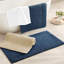 1 tapis de salle de bain réversible 100% coton 3000 g / m² touffeté 3000 g / m²-1948684598