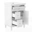 Armoire de salle de bain avec un tiroir rabattable et deux tiroirs-850836131