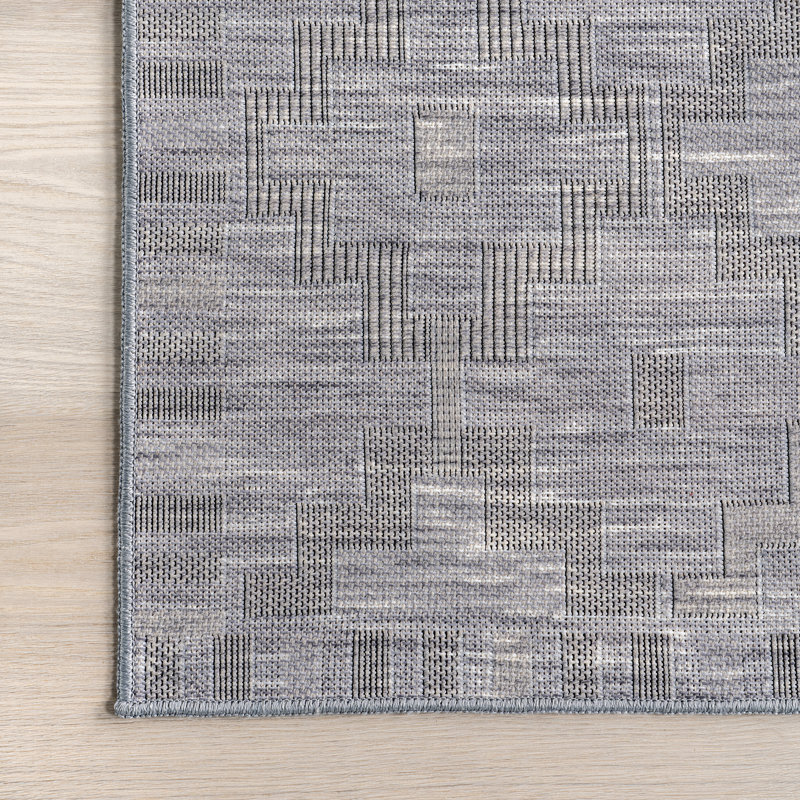 Elia SpinClean Casual Geometric Machine Washable Area Rug, Runner 2'8" x 8'