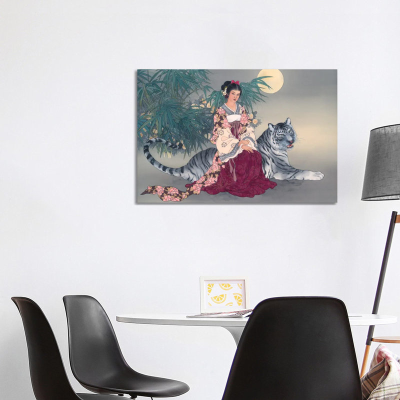 «Spiritual Journey» par Caroline R. Young, reproduction d'art sur toile tendue, H 26 po x l 40 po x 1,5 po