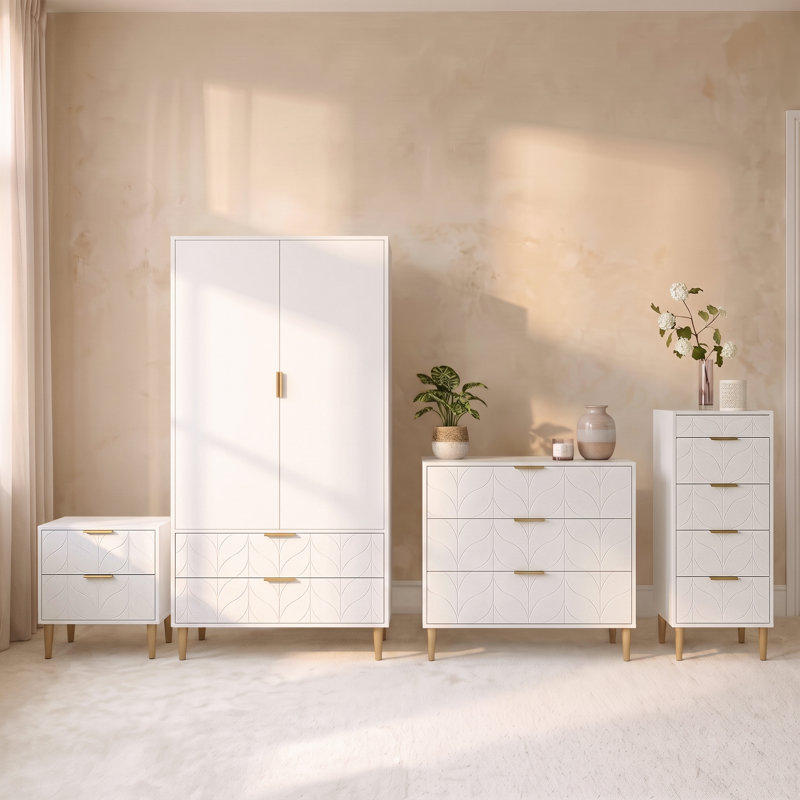 Adams Bedroom Set, Pink