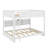 Queen Over Queen Bunk Bed With Storage Cabinets And USB Ports-106587855