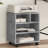 Printer Stand With Wheels 16.1"X12.6"X18.9"-1040097438