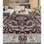 Hand-Knotted High-Quality Wine and Cream Area Rug