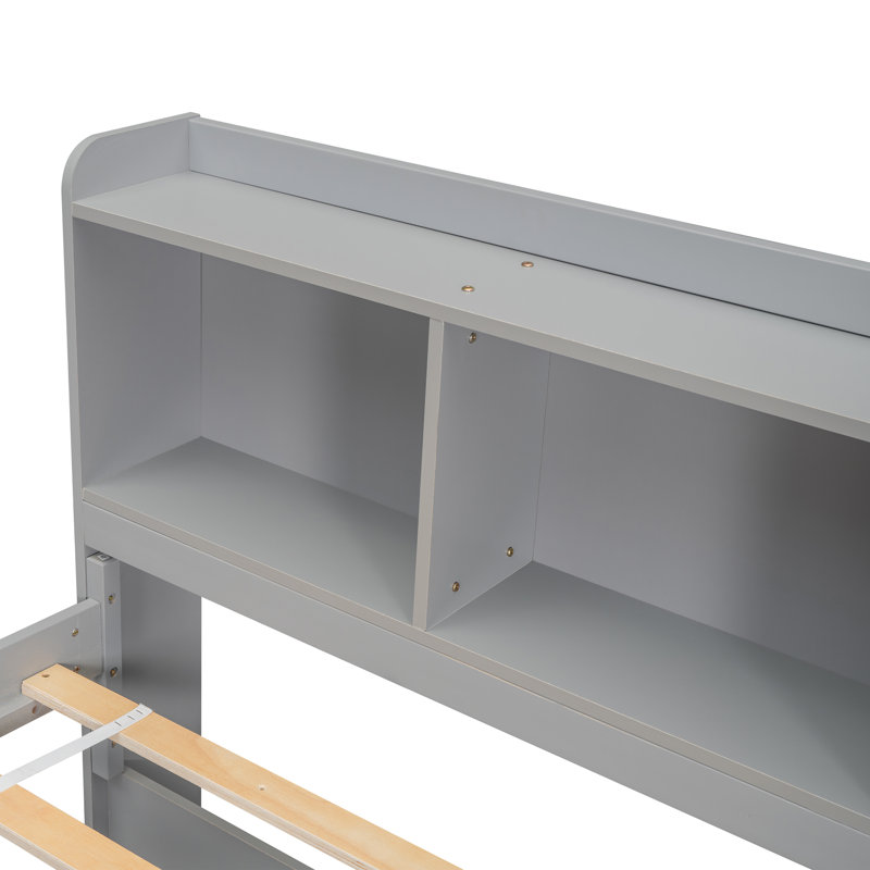 Aylissa standard pour enfants avec tiroirs, Gris