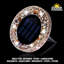 Bell + Howell - Lumières sur disque solaires au sol avec mosaïque, allumage / extinction automatique, éclairage solaire de jardin avec 6 ampoules à DEL pour pelouse, patio, jardin, cour, allées étanches, paquet de 4 - bleu-72835230
