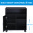 23.6'' H x 19.7'' W Printer Stand with Wheels