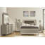 Finition champagne glamour 1pc Commode 4 tiroirs Pieds en acrylique