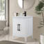 Meuble-lavabo simple 24 po avec plateau en céramique Chambery-94426581-119156864-95759525