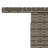  Garden Table Grey PE Rattan, Powder-Coated Steel, Tempered Glass-1535445327